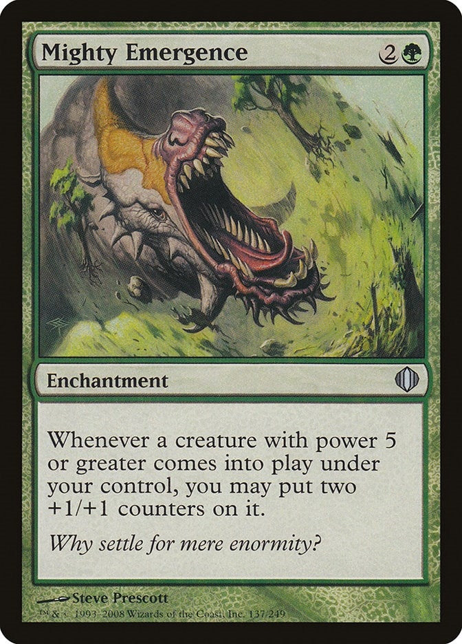 Image for Mighty Emergence (137) (Shards of Alara) - Magic: The Gathering