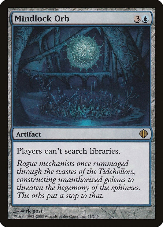 Image for Mindlock Orb (51) (Shards of Alara) - Magic: The Gathering