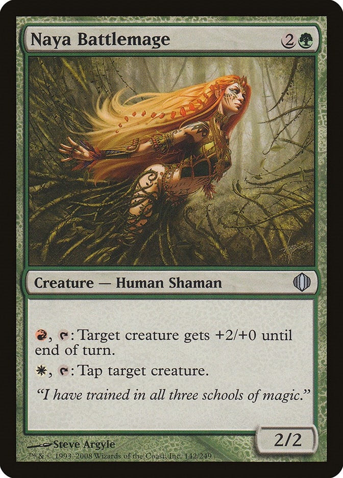 Image for Naya Battlemage (142) (Shards of Alara) - Magic: The Gathering