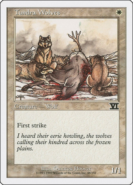 Image for Tundra Wolves (48) (Classic Sixth Edition) - Magic: The Gathering