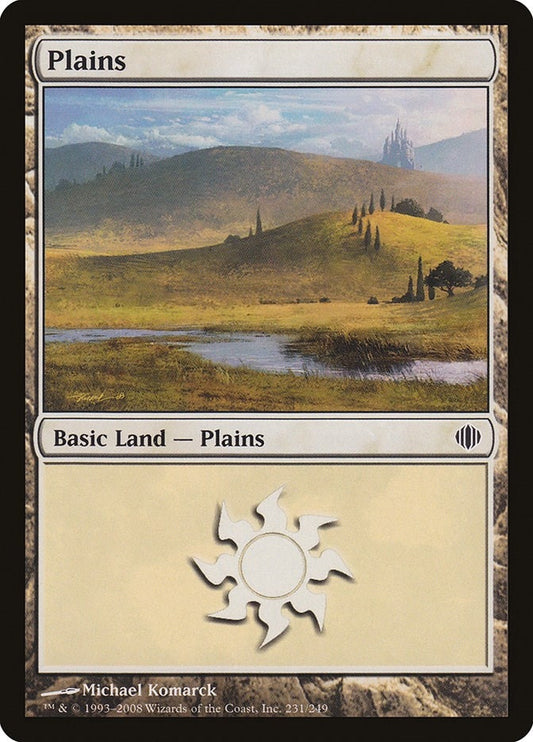 Image for Plains (231) (231) (Shards of Alara) - Magic: The Gathering