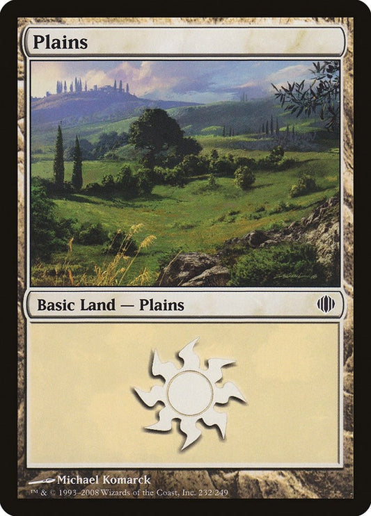 Image for Plains (232) (232) (Shards of Alara) - Magic: The Gathering