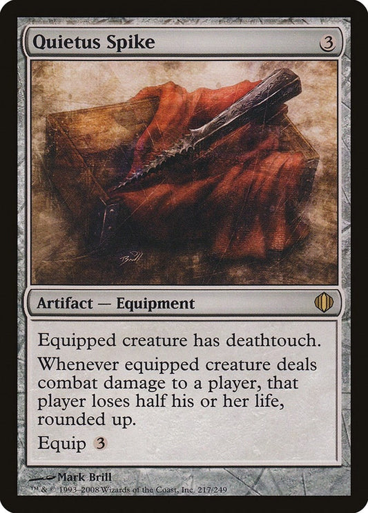 Image for Quietus Spike (217) (Shards of Alara) - Magic: The Gathering