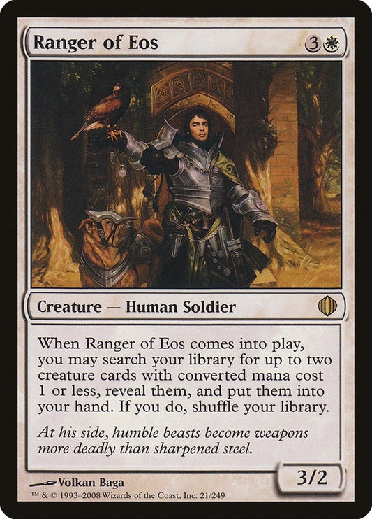 Image for Ranger of Eos (21) (Shards of Alara) - Magic: The Gathering