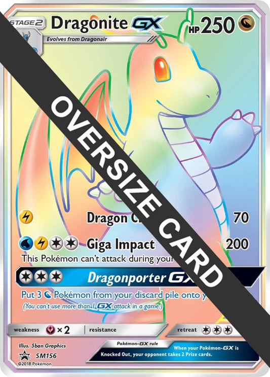 Image for Dragonite GX - SM156 (SM156) (Jumbo Cards) - Pokemon