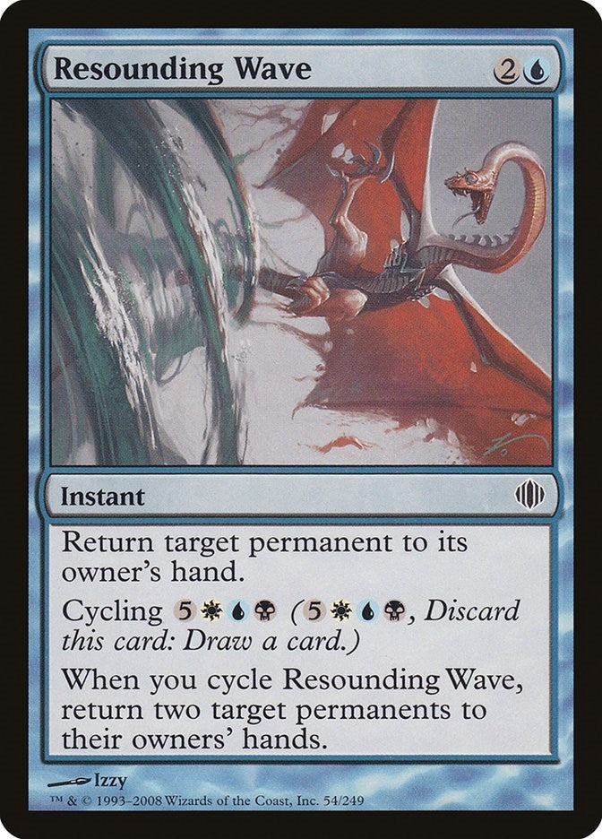 Image for Resounding Wave (54) (Shards of Alara) - Magic: The Gathering