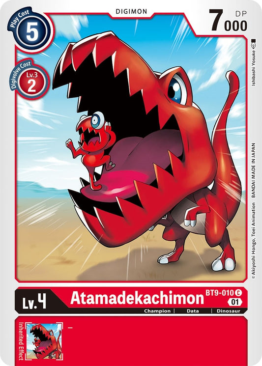 Image for Atamadekachimon (BT9-010 C) (X Record) - Digimon Card Game