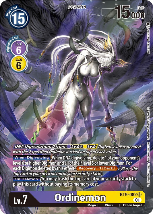 Image for Ordinemon (Alternate Art) (BT9-082 SR) (X Record) - Digimon Card Game