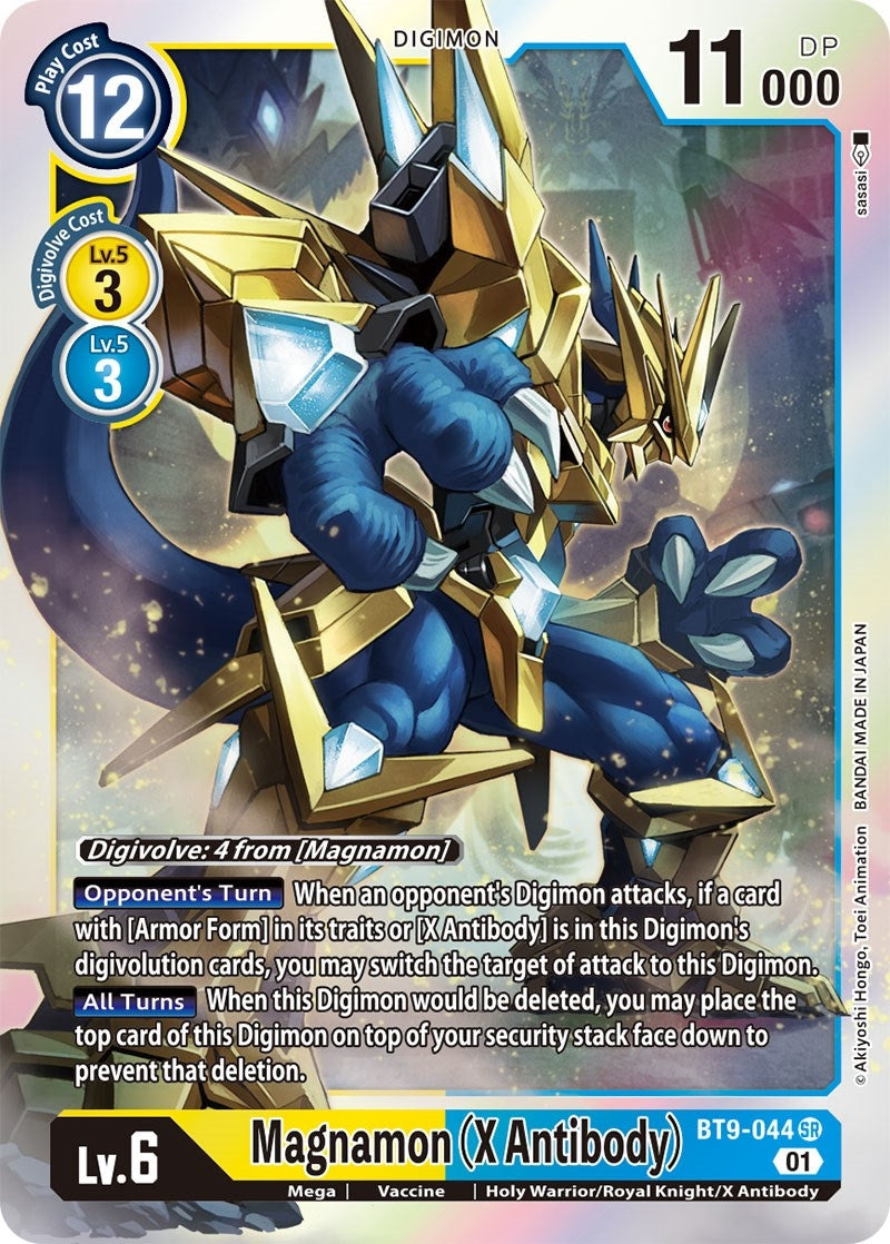 Image for Magnamon (X Antibody) (BT9-044 SR) (X Record) - Digimon Card Game