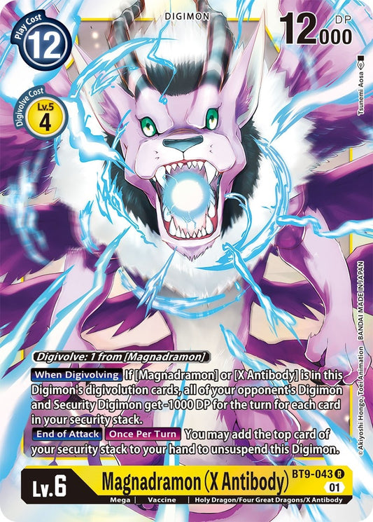 Image for Magnadramon (X Antibody) (BT9-043 R) (X Record) - Digimon Card Game