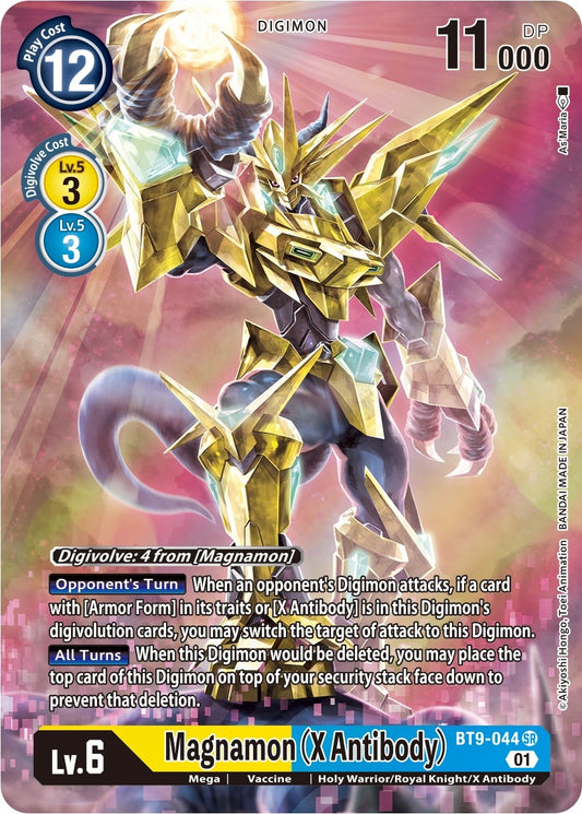 Image for Magnamon (X Antibody) (Alternate Art) (BT9-044 SR) (X Record) - Digimon Card Game