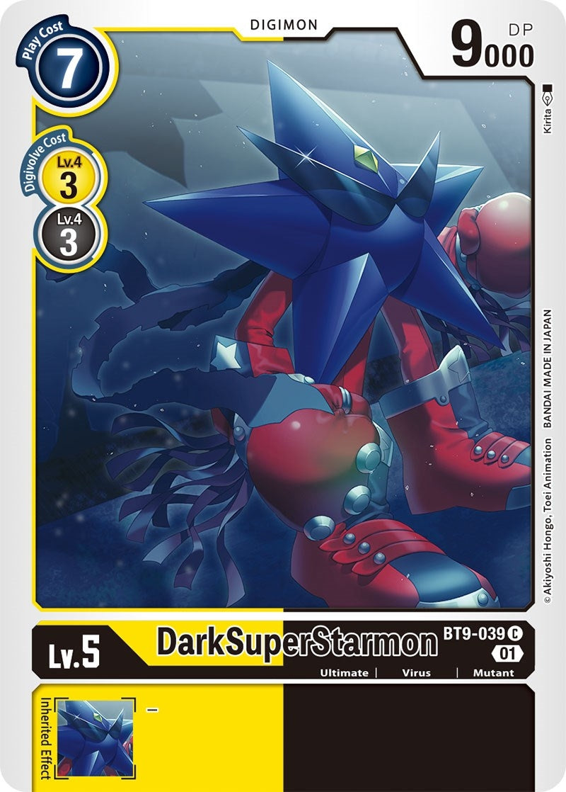 Image for DarkSuperStarmon (BT9-039 C) (X Record) - Digimon Card Game