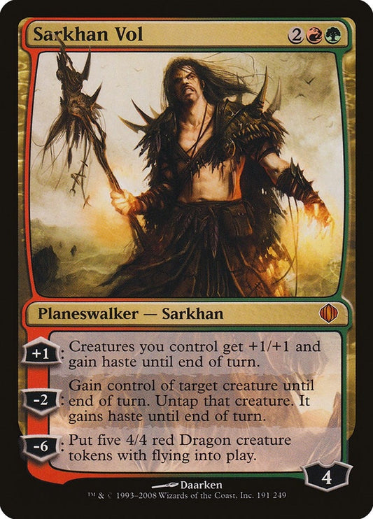 Image for Sarkhan Vol (191) (Shards of Alara) - Magic: The Gathering