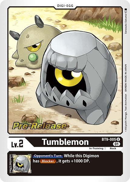 Image for Tumblemon (BT9-005 U) (X Record Pre-Release Cards) - Digimon Card Game
