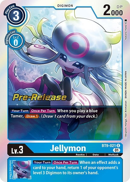 Image for Jellymon (BT9-021 R) (X Record Pre-Release Cards) - Digimon Card Game