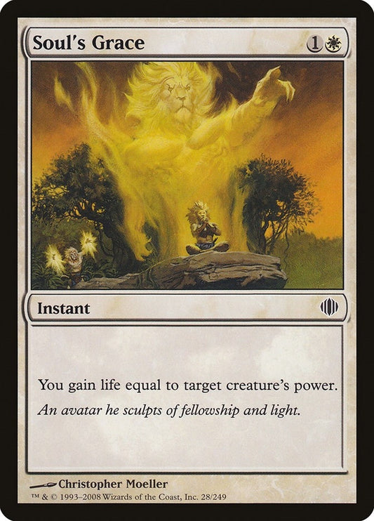 Image for Soul's Grace (28) (Shards of Alara) - Magic: The Gathering