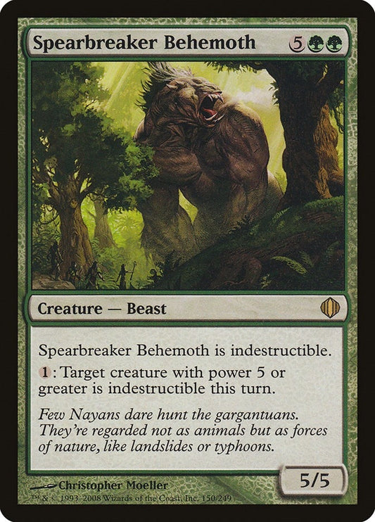 Image for Spearbreaker Behemoth (150) (Shards of Alara) - Magic: The Gathering
