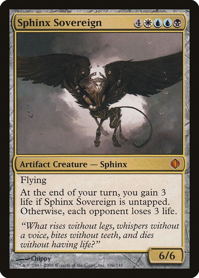 Image for Sphinx Sovereign (196) (Shards of Alara) - Magic: The Gathering