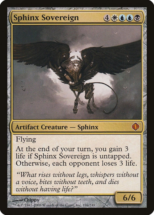 Image for Sphinx Sovereign (196) (Shards of Alara) - Magic: The Gathering