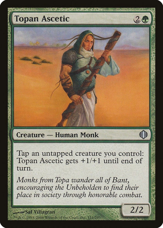 Image for Topan Ascetic (151) (Shards of Alara) - Magic: The Gathering