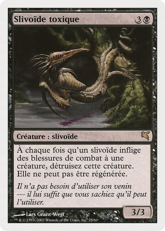 Image for Toxin Sliver (French) - "Slivoïde toxique" (D25) (Magic Encyclopedia 2005 (Salvat/Hachette)) - Magic: The Gathering
