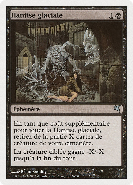 Image for Chill Haunting (French) - "Hantise glaciale" (E26) (Magic Encyclopedia 2005 (Salvat/Hachette)) - Magic: The Gathering