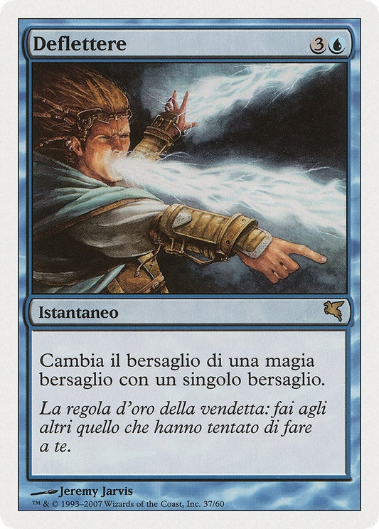Image for Deflection (Italian) - "Deflettere" (E37) (Magic Encyclopedia 2005 (Salvat/Hachette)) - Magic: The Gathering