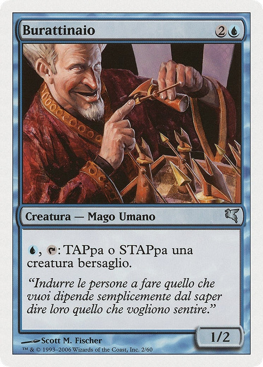 Image for Puppeteer (Italian) - "Burattinaio" (H2) (Magic Encyclopedia 2005 (Salvat/Hachette)) - Magic: The Gathering