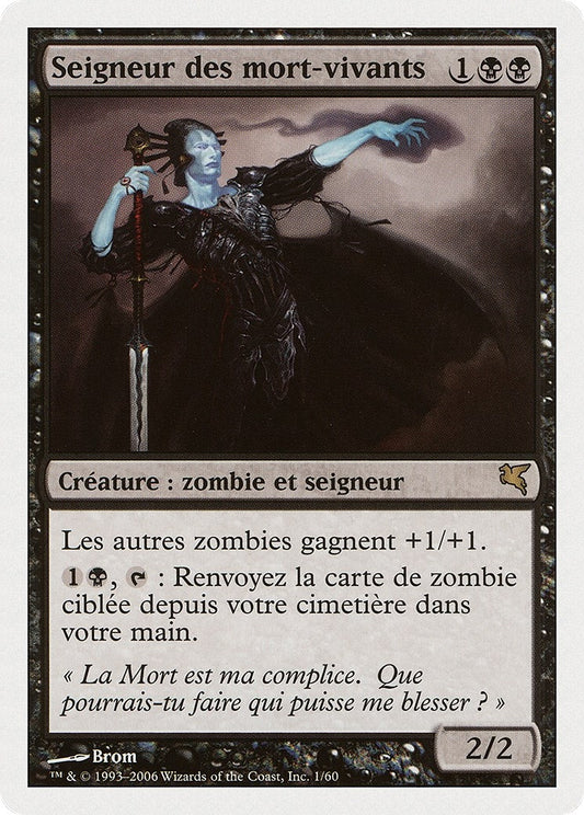 Image for Lord of the Undead (French) - "Seigneur des mort-vivants" (F1) (Magic Encyclopedia 2005 (Salvat/Hachette)) - Magic: The Gathering
