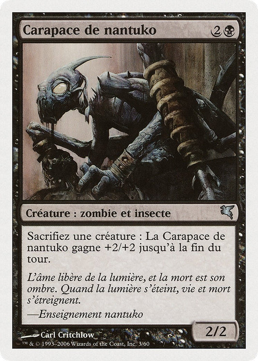Image for Nantuko Husk (French) - "Carapace de nantuko" (F3) (Magic Encyclopedia 2005 (Salvat/Hachette)) - Magic: The Gathering