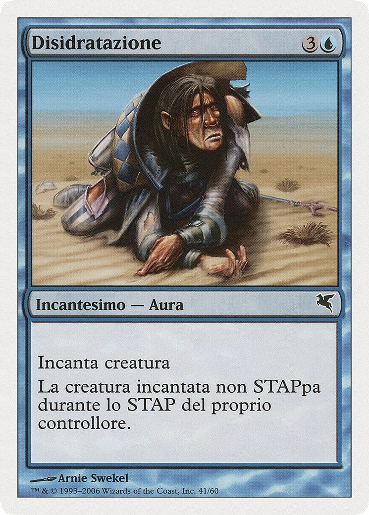 Image for Dehydration (Italian) - "Disidratazione" (H41) (Magic Encyclopedia 2005 (Salvat/Hachette)) - Magic: The Gathering