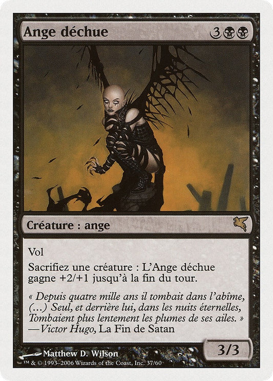 Image for Fallen Angel (French) - "Ange déchue" (F37) (Magic Encyclopedia 2005 (Salvat/Hachette)) - Magic: The Gathering