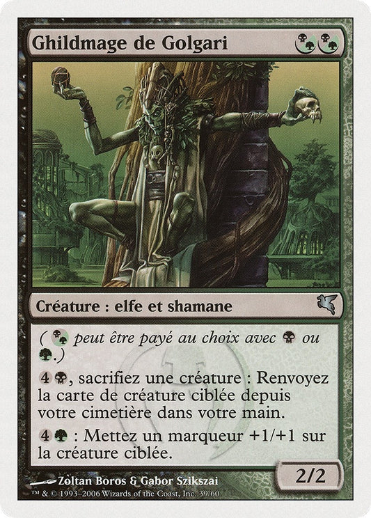Image for Golgari Guildmage (French) - "Ghildmage de Golgari" (F39) (Magic Encyclopedia 2005 (Salvat/Hachette)) - Magic: The Gathering