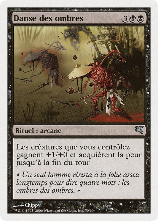 Image for Dance of Shadows (French) - "Danse des ombres" (F50) (Magic Encyclopedia 2005 (Salvat/Hachette)) - Magic: The Gathering