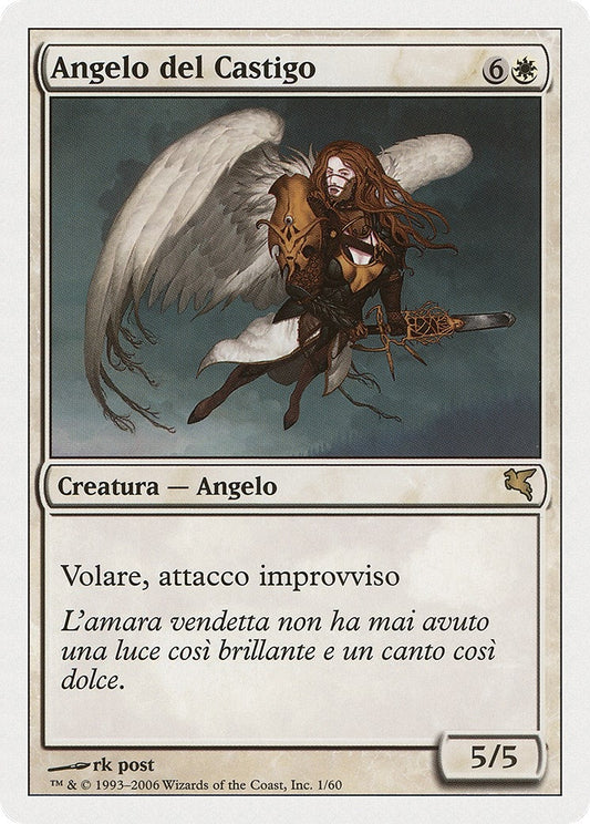 Image for Angel of Retribution (Italian) - "Angelo del Castigo" (G1) (Magic Encyclopedia 2005 (Salvat/Hachette)) - Magic: The Gathering