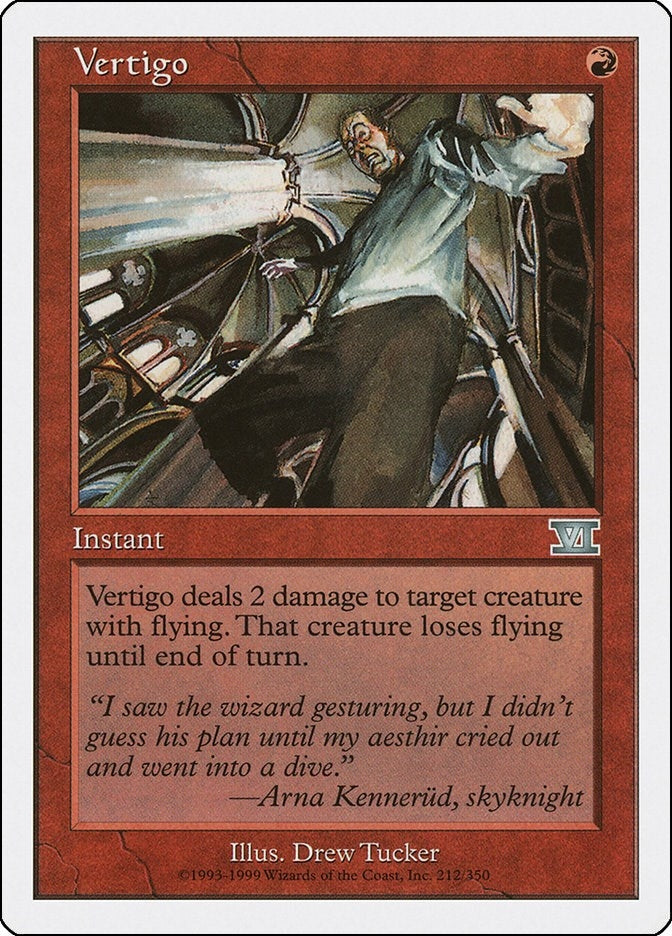 Image for Vertigo (212) (Classic Sixth Edition) - Magic: The Gathering