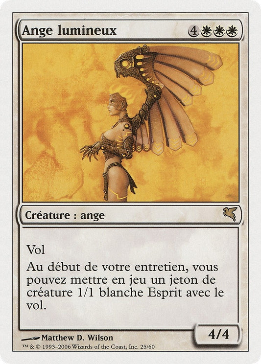 Image for Luminous Angel (French) - "Ange lumineux" (G25) (Magic Encyclopedia 2005 (Salvat/Hachette)) - Magic: The Gathering