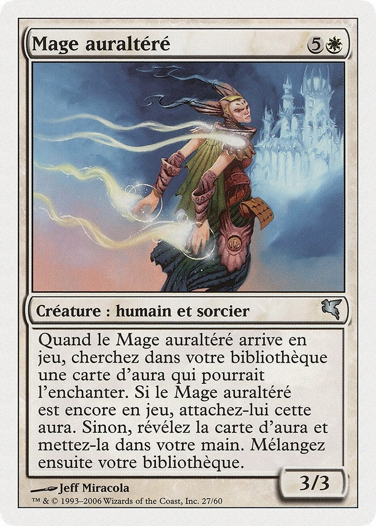 Image for Auratouched Mage (French) - "Mage auraltéré" (G27) (Magic Encyclopedia 2005 (Salvat/Hachette)) - Magic: The Gathering