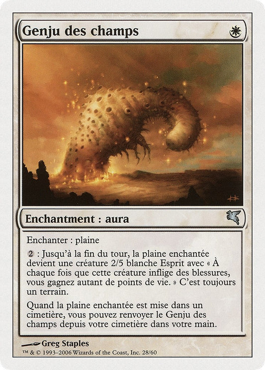 Image for Genju of the Fields (French) - "Genju des champs" (G28) (Magic Encyclopedia 2005 (Salvat/Hachette)) - Magic: The Gathering