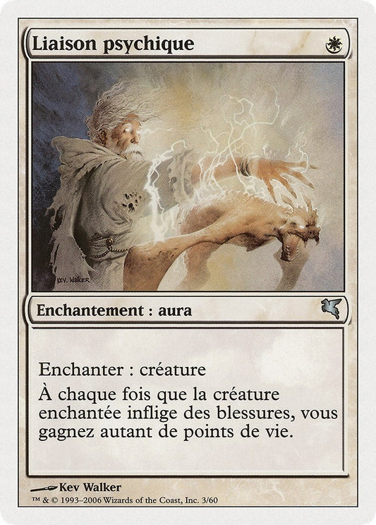 Image for Spirit Link (French) - "Liaison psychique" (G3) (Magic Encyclopedia 2005 (Salvat/Hachette)) - Magic: The Gathering