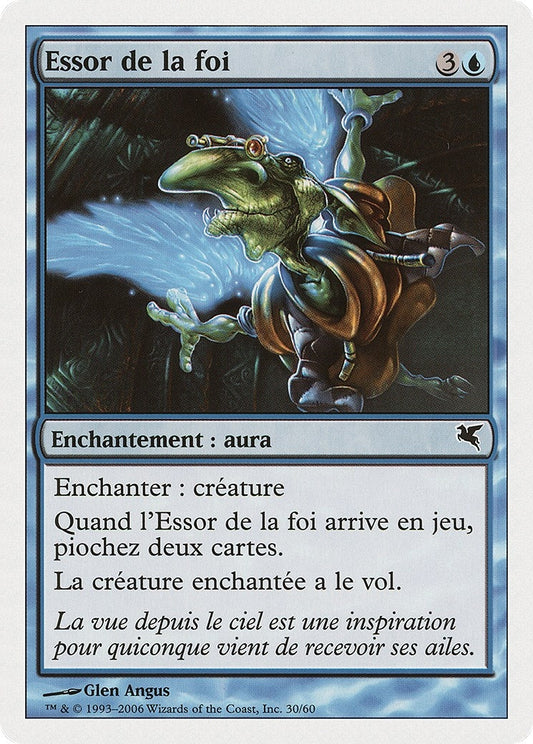 Image for Flight of Fancy (French) - "Essor de la foi" (G30) (Magic Encyclopedia 2005 (Salvat/Hachette)) - Magic: The Gathering