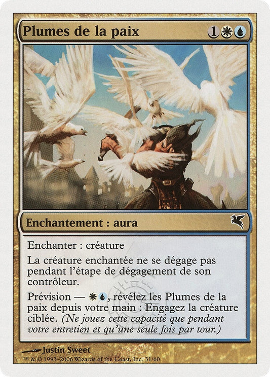 Image for Plumes of Peace (French) - "Plumes de la paix" (G31) (Magic Encyclopedia 2005 (Salvat/Hachette)) - Magic: The Gathering