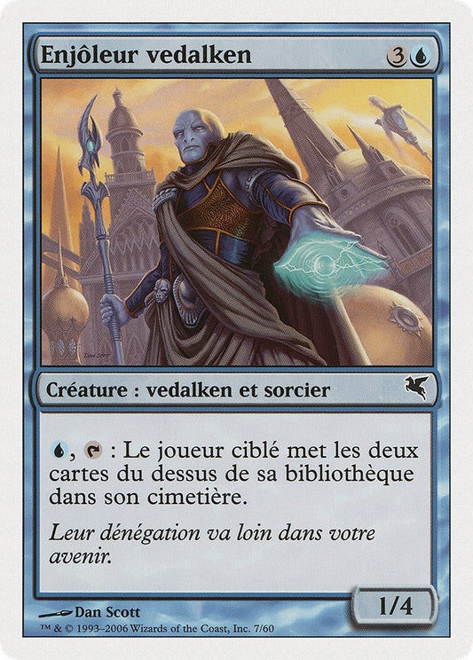 Image for Vedalken Entrancer (French) - "Enjôleur vedalken" (H7) (Magic Encyclopedia 2005 (Salvat/Hachette)) - Magic: The Gathering