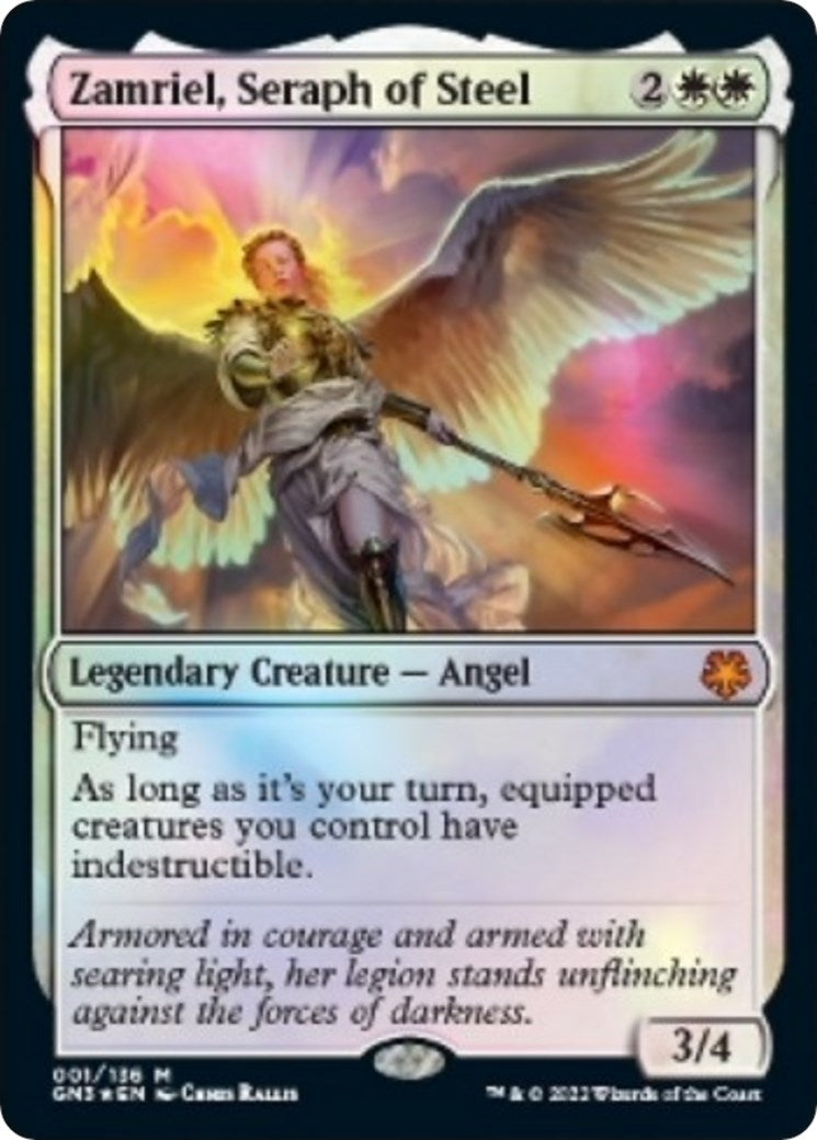 Image for Zamriel, Seraph of Steel (1) (Magic Game Night: Free-For-All) - Magic: The Gathering