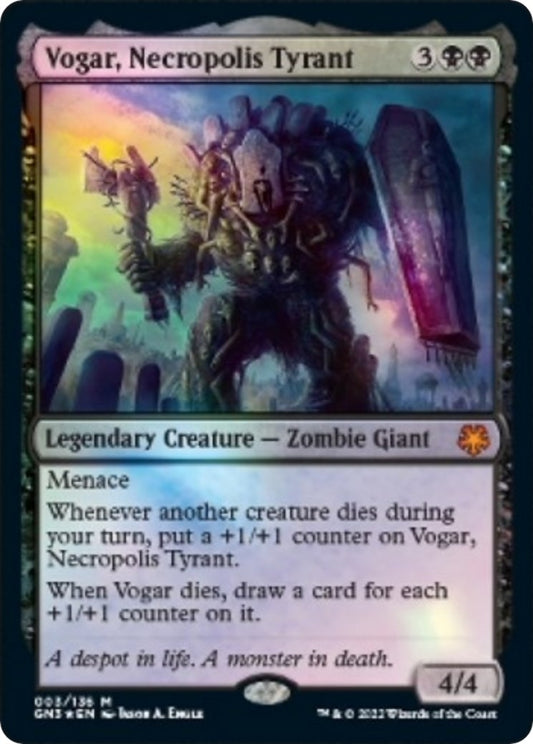 Image for Vogar, Necropolis Tyrant (3) (Magic Game Night: Free-For-All) - Magic: The Gathering