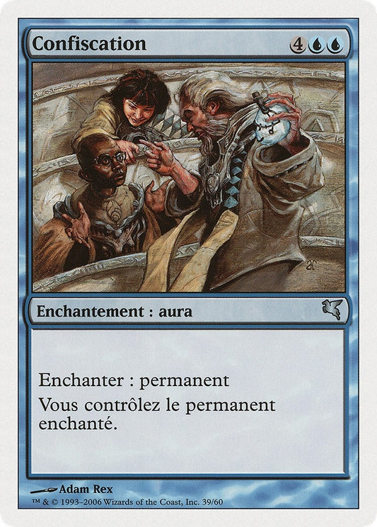 Image for Confiscate (French) (G39) (Magic Encyclopedia 2005 (Salvat/Hachette)) - Magic: The Gathering