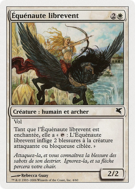 Image for Freewind Equenaut (French) - "Équénaute librevent" (G4) (Magic Encyclopedia 2005 (Salvat/Hachette)) - Magic: The Gathering