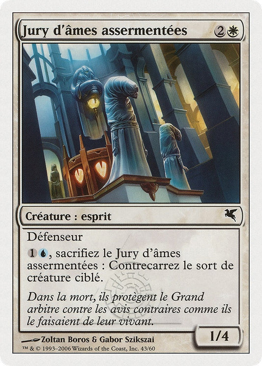Image for Soulsworn Jury (French) - "Jury d'âmes assermentées" (G43) (Magic Encyclopedia 2005 (Salvat/Hachette)) - Magic: The Gathering