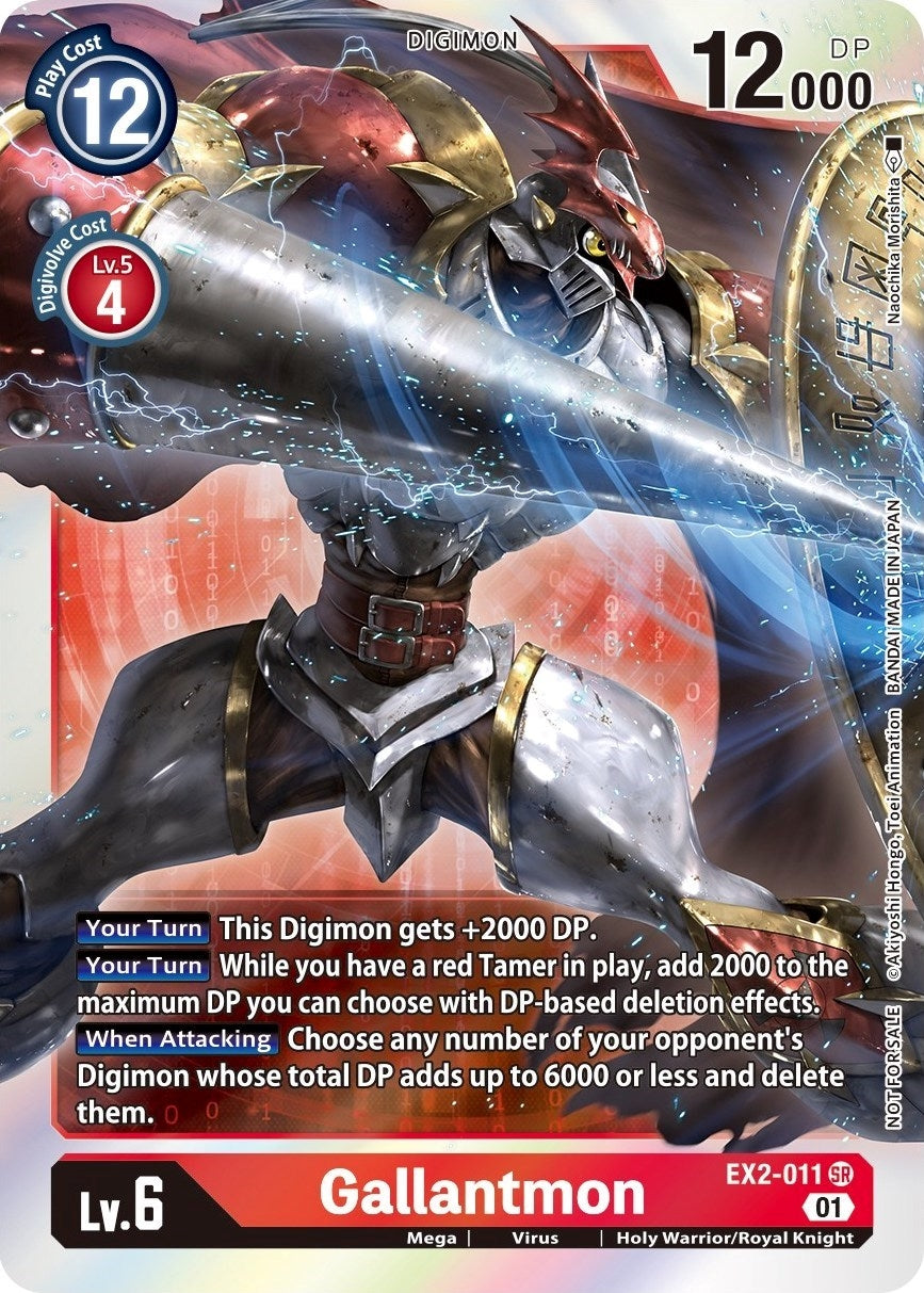 Image for Gallantmon (Gen Con 2022) (EX2-011 SR) (Digital Hazard) - Digimon Card Game