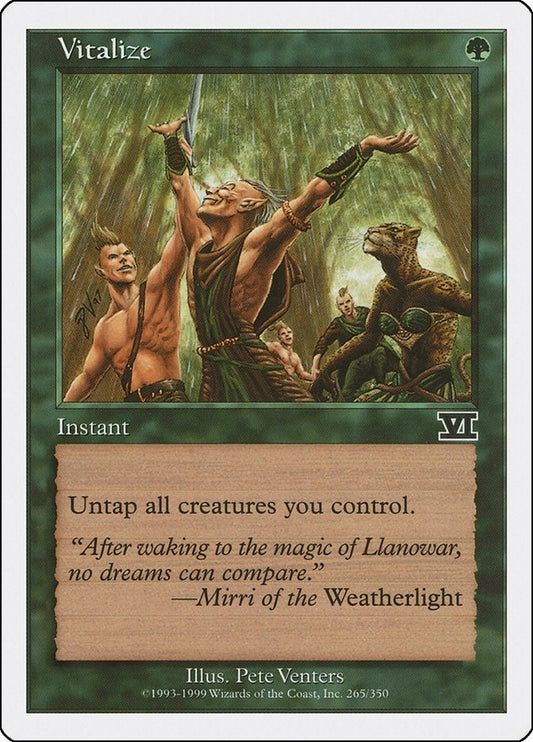 Image for Vitalize (265) (Classic Sixth Edition) - Magic: The Gathering